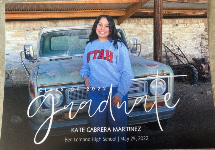 Kate Cabrera Martinez Jazz Scholarship 2022 University of Utah